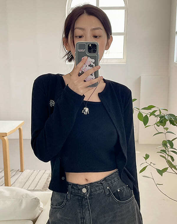 #預購 MUAHMUAH 7色 兩件式針織set  MUT23105