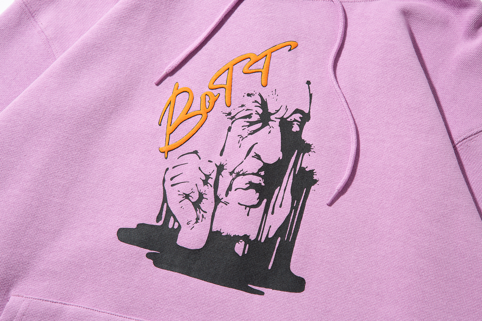 BOTT "FIST PULLOVER HOODIE" (Purple)