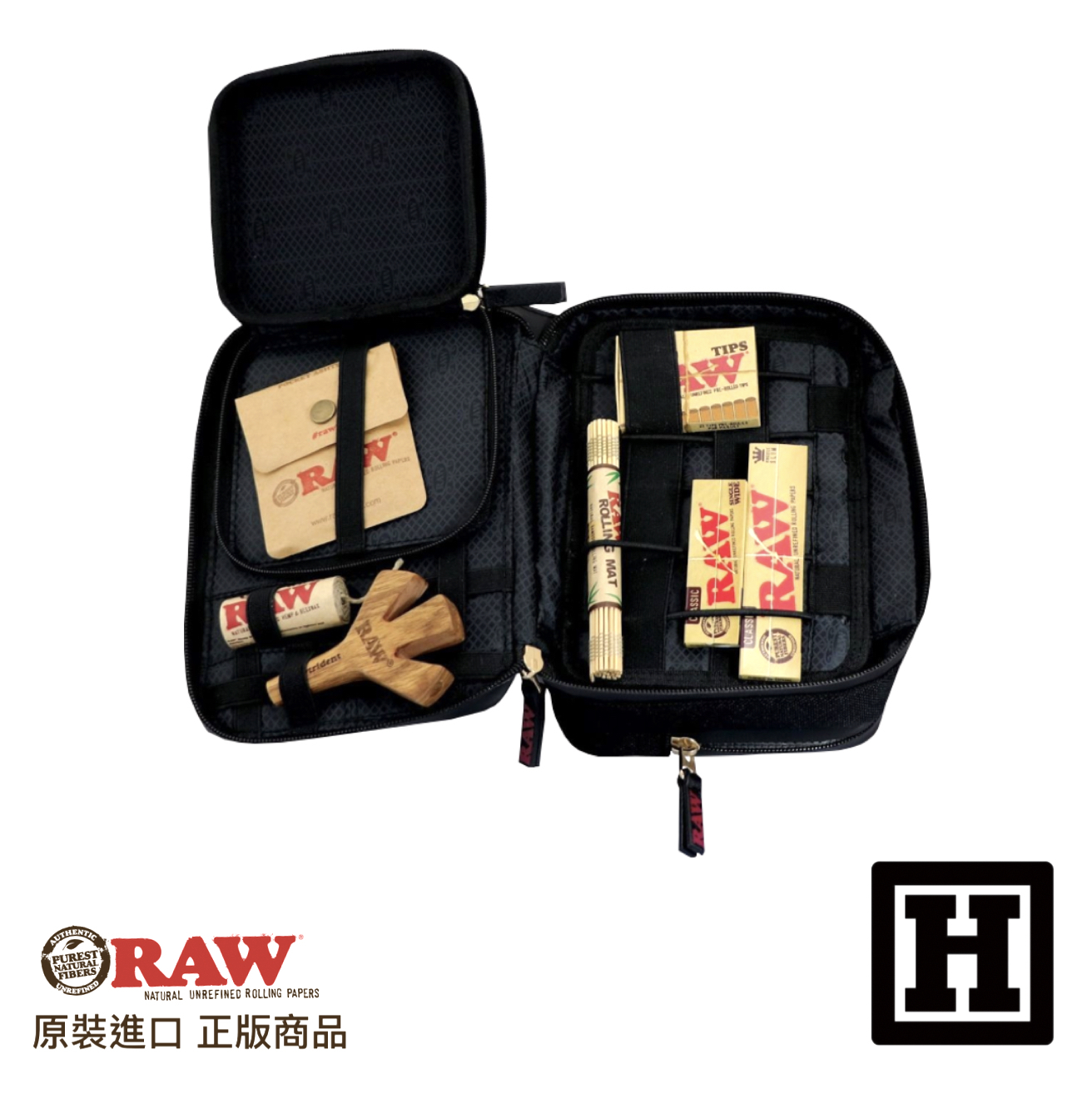 RAW Weekender 黑色旅行包