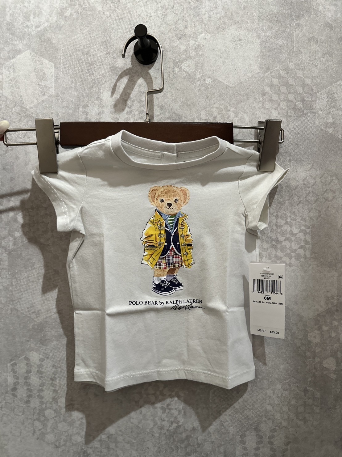 Polo Ralph Lauren 小童 小熊短T 短袖