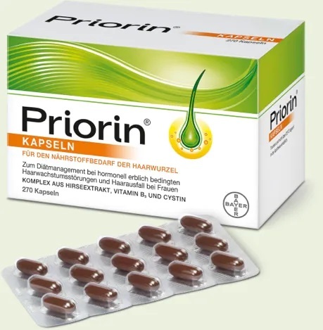德國原裝 BAYER Priorin 養髮膠囊  270 顆裝