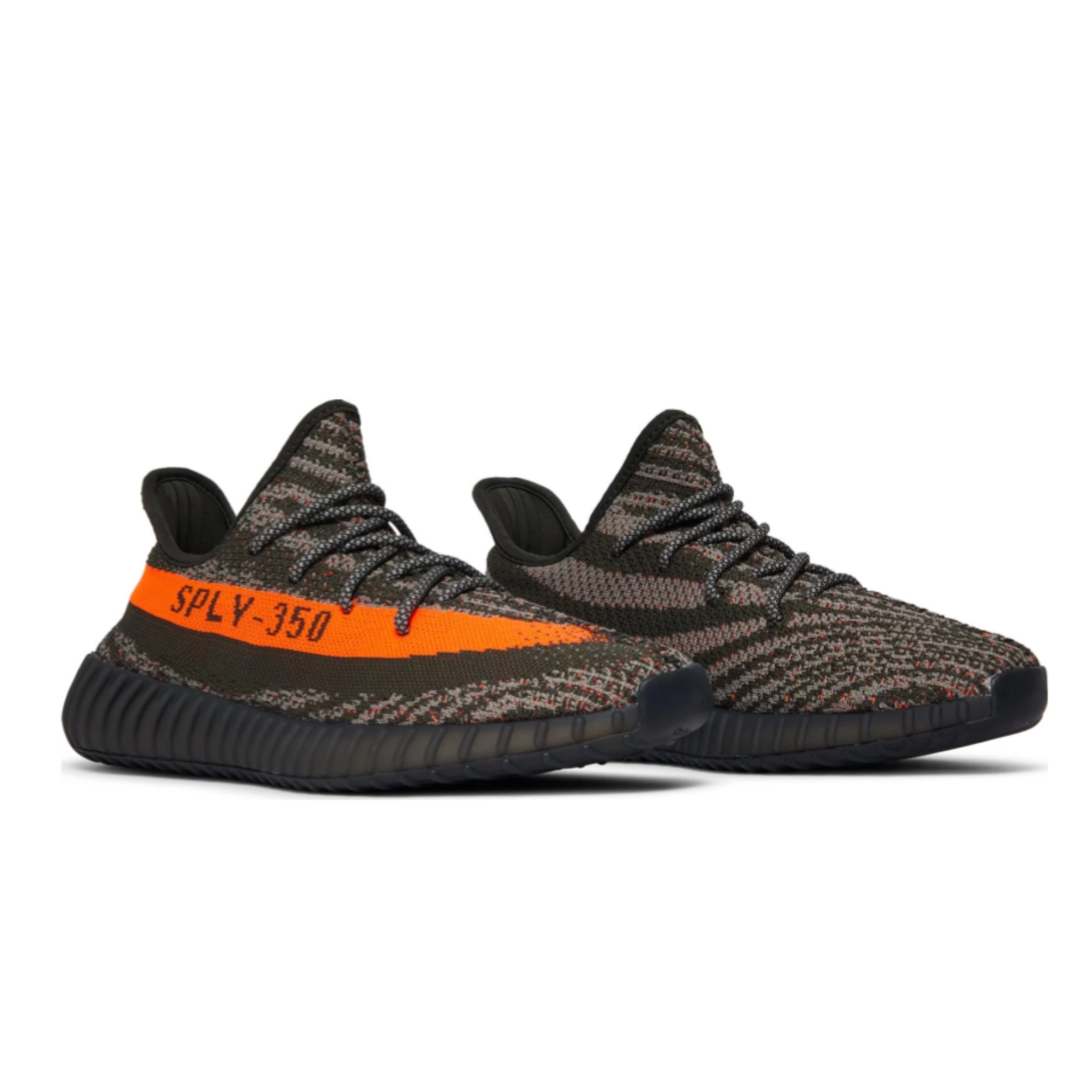 ADIDAS YEEZY BOOST 350 V2 CARBON BELUGA 灰橘HQ7045