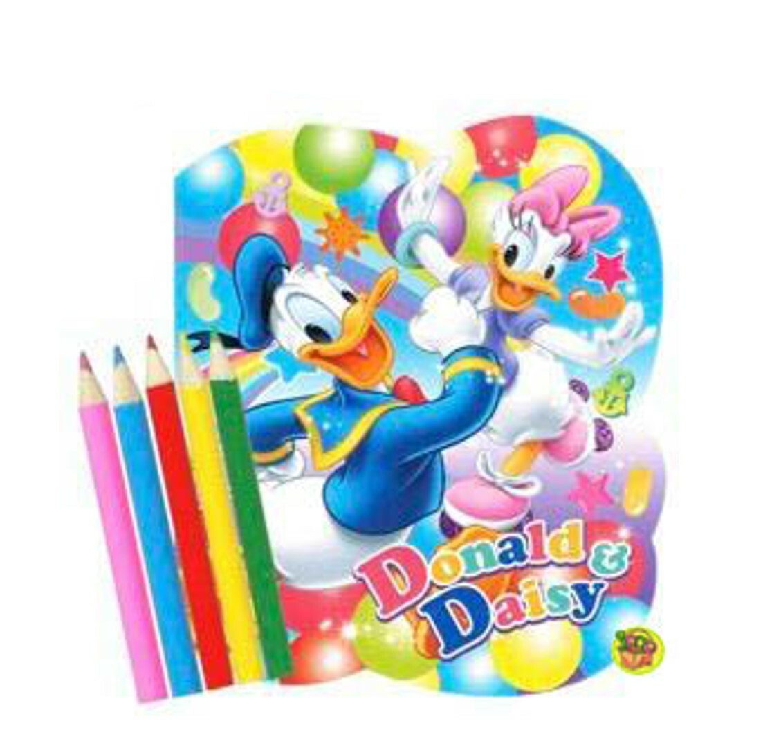 迪士尼唐老鴨|填色簿連顏色筆(日本直送)