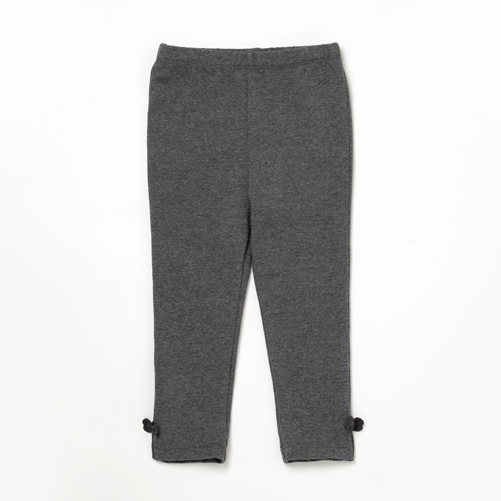 PIPPY 百搭鬆緊腰圍彈性棉內搭褲  灰