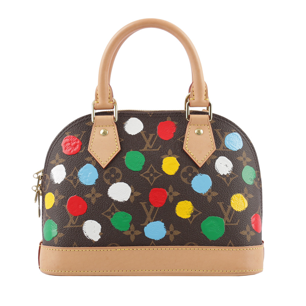 【Louis Vuitton / LV】LV x YK Monogram Alma BB 立體點點手提/斜背包 M46431