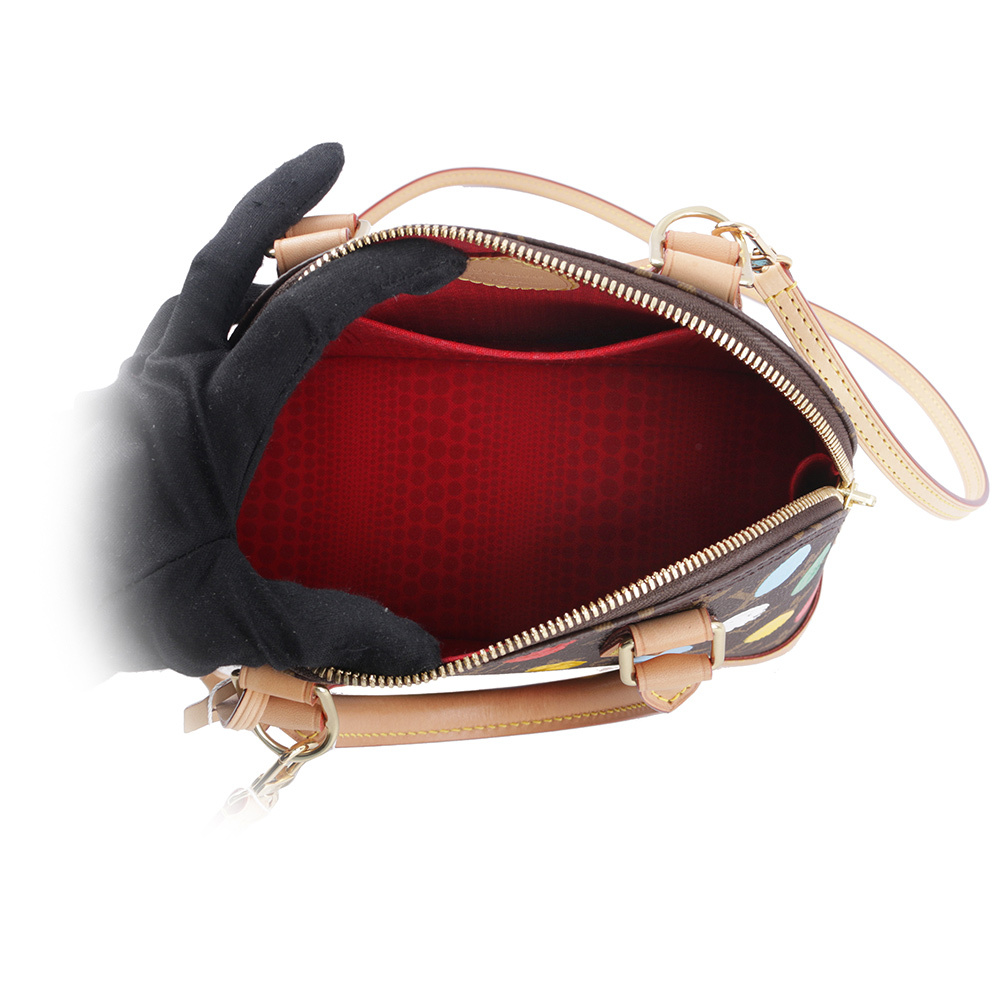 【Louis Vuitton / LV】LV x YK Monogram Alma BB 立體點點手提/斜背包 M46431