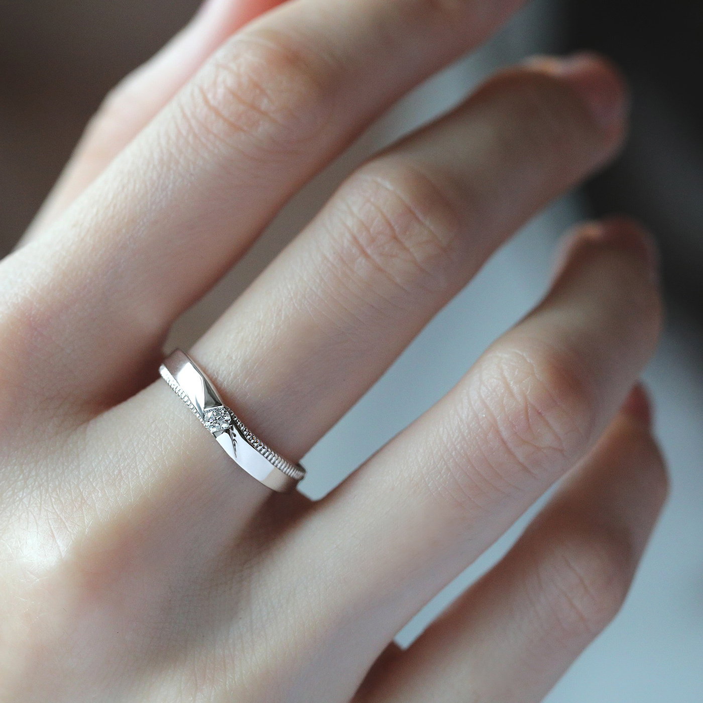 山巒 — 鑽石對戒