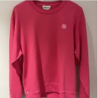 [S] KENZO SMALL LOGO SWEATSHIRT,PINK, C52SW820-CMM-26 (SK105)