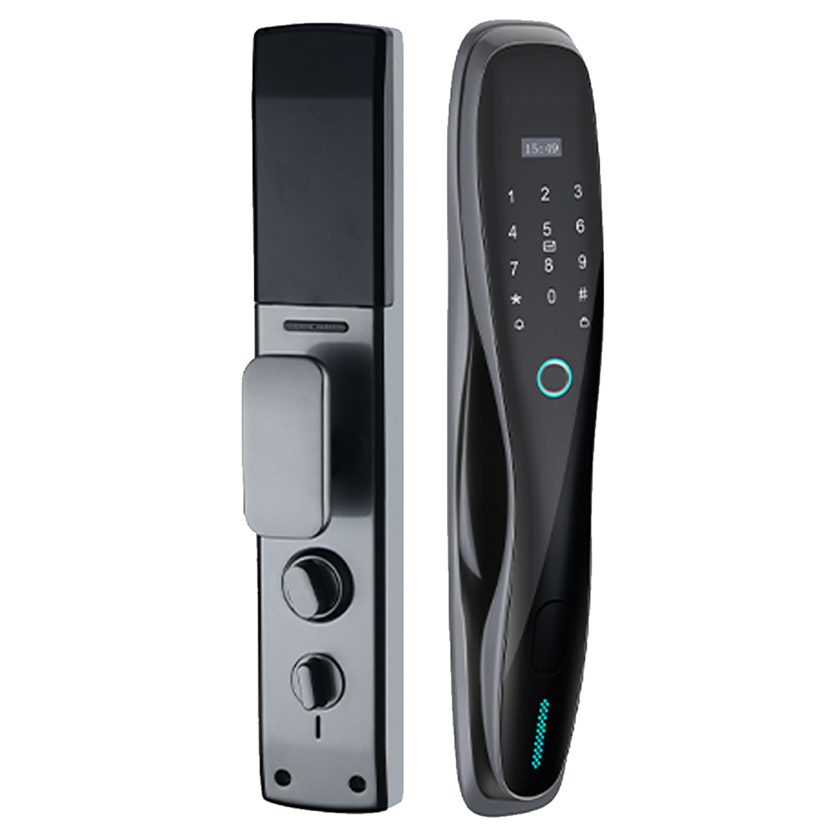 (夏季驚喜價!) Delta S-A-LF-T01-SS00 智能門鎖 (黑色/灰色)  (五年保養)