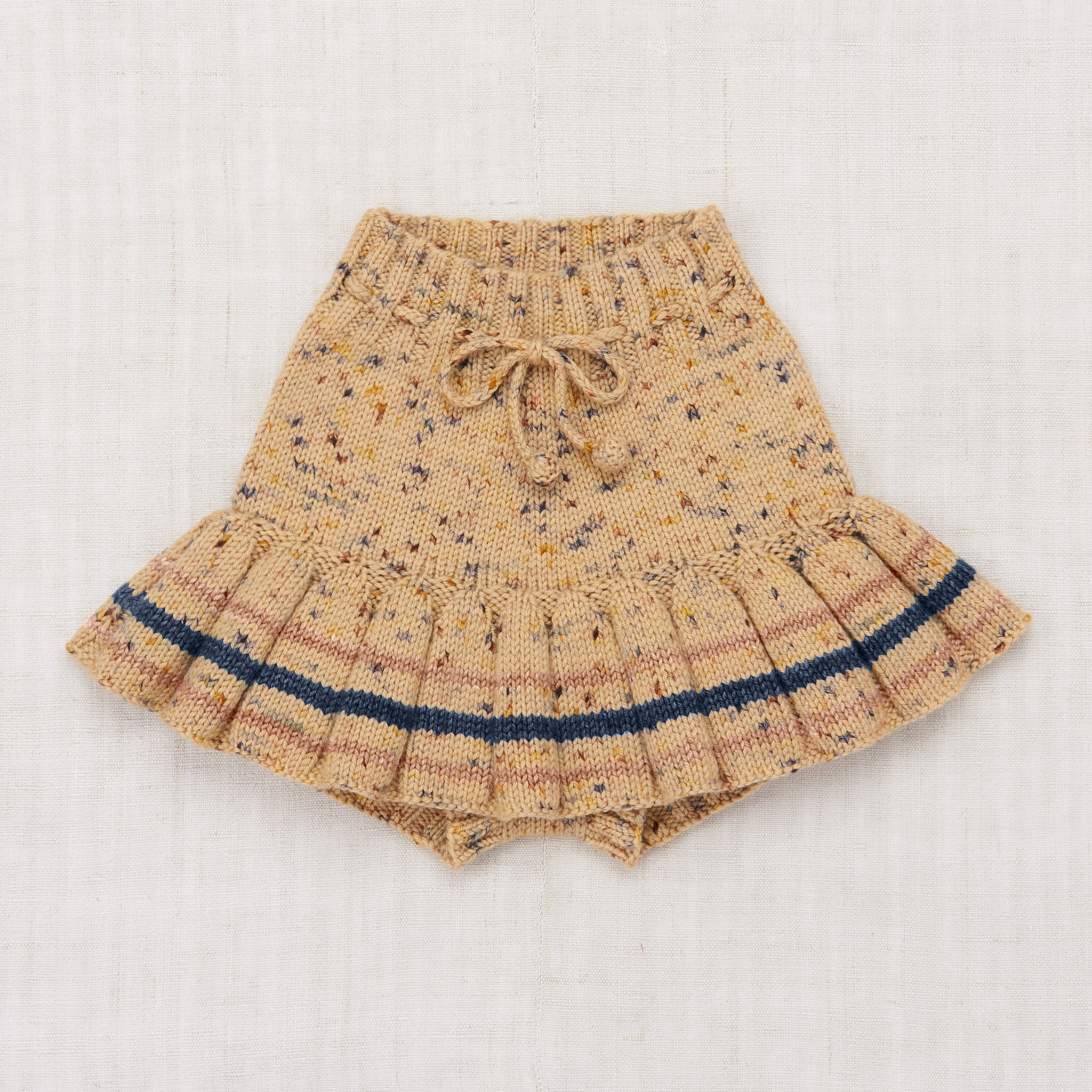 Misha & Puff - Skating Pond Skirt - Camel Confetti