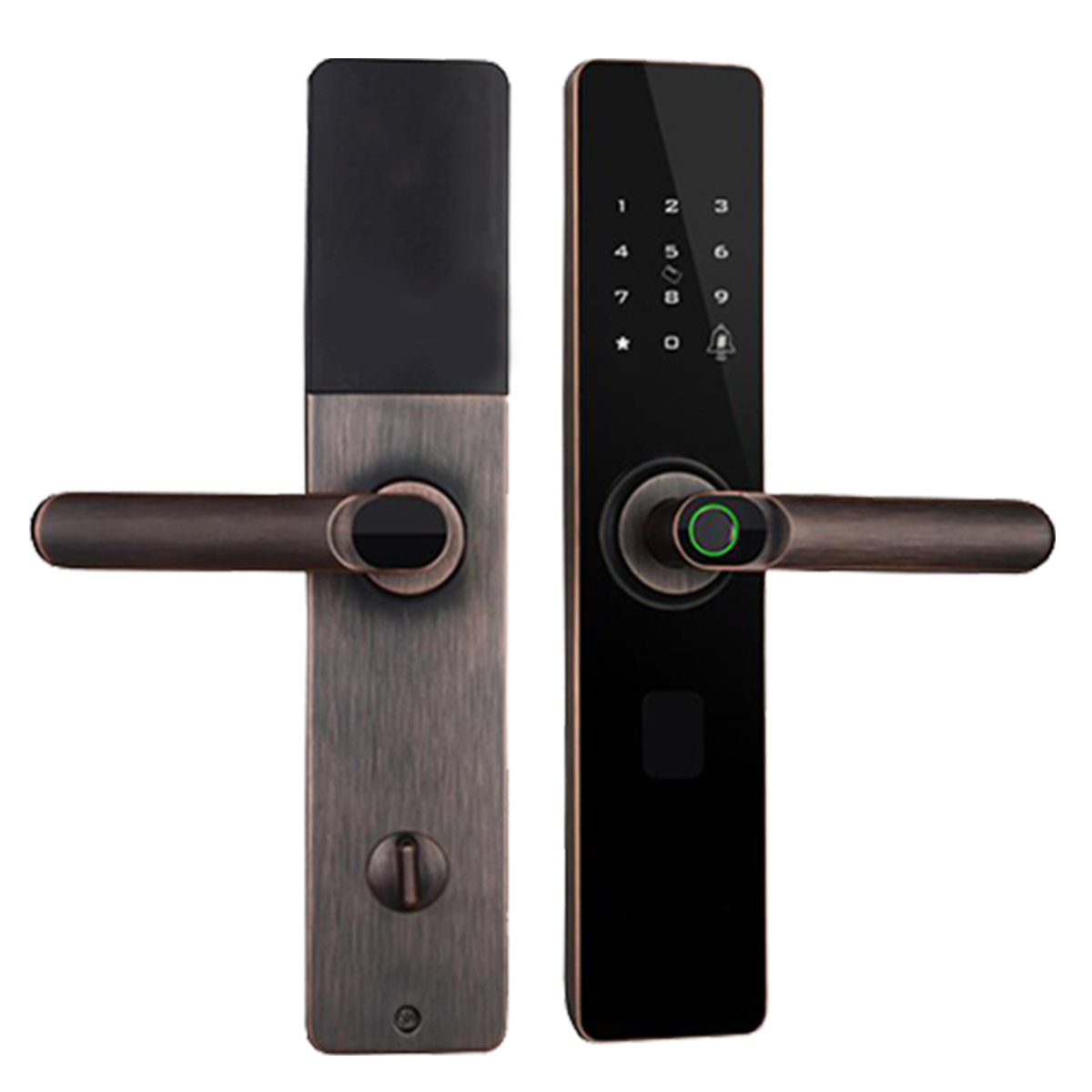 Delta S-A-LF-ZH1-SS00 智能門鎖 (紅古銅/釱黑) (五年保養) (包送貨連基本安裝#)