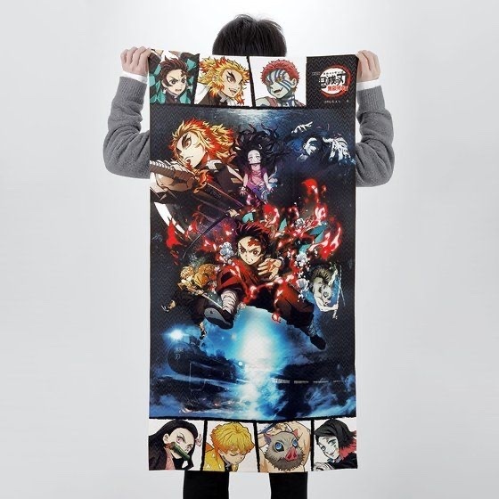 234029 Pbandai 預訂2025/10月 鬼滅の刃 ポートレイトバスタオル肆 毛巾