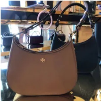 [S] TORY BURCH EMERSON SHOULDER BAG,MOOSE, 150258-909 (STB391)