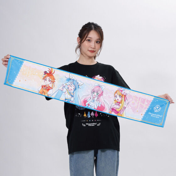 Pbandai 預訂2023/10月 ひろがるスカイ！プリキュア　マフラータオル 毛巾