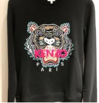 [S] KENZO TIGER CLASSIC SWEATSHIRT,BLACK, 862SW705-4XA-99 (SK111)