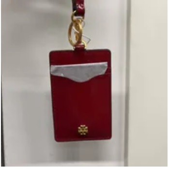 [S] TORY BURCH EMERSON PATENT LANYARD,LIPSTICK RED, 139338-606 (STB392)