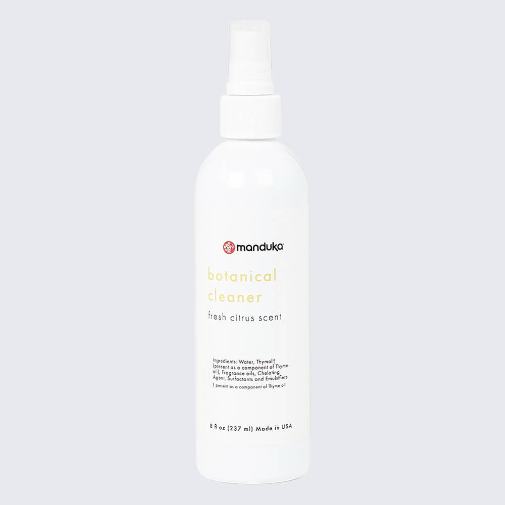 【Manduka】Botanical Mat Cleaner 瑜珈墊深度清潔噴劑 8oz 清新柑橘