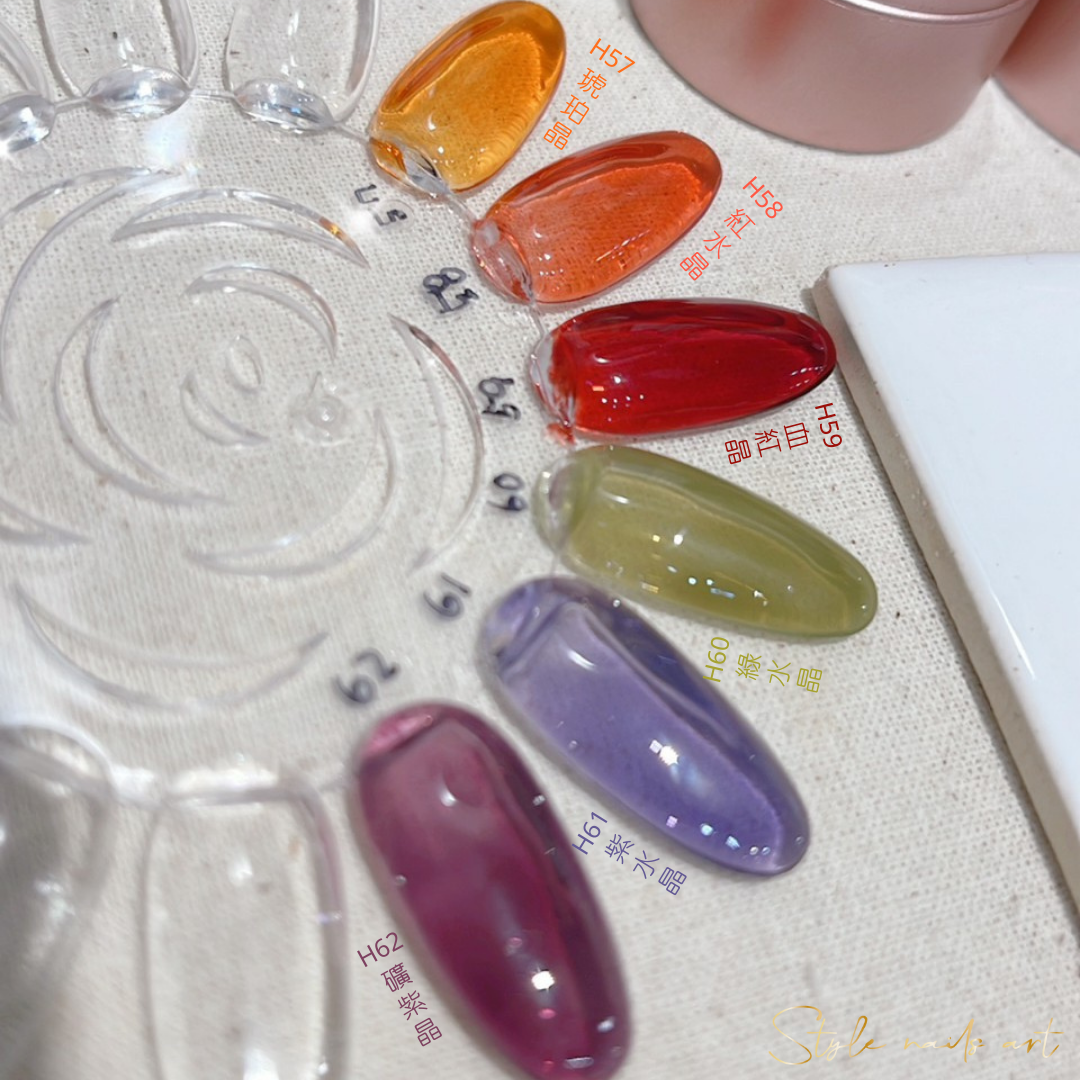 【StylexHanhan】高透水晶系列 H57-H62 涵涵膠