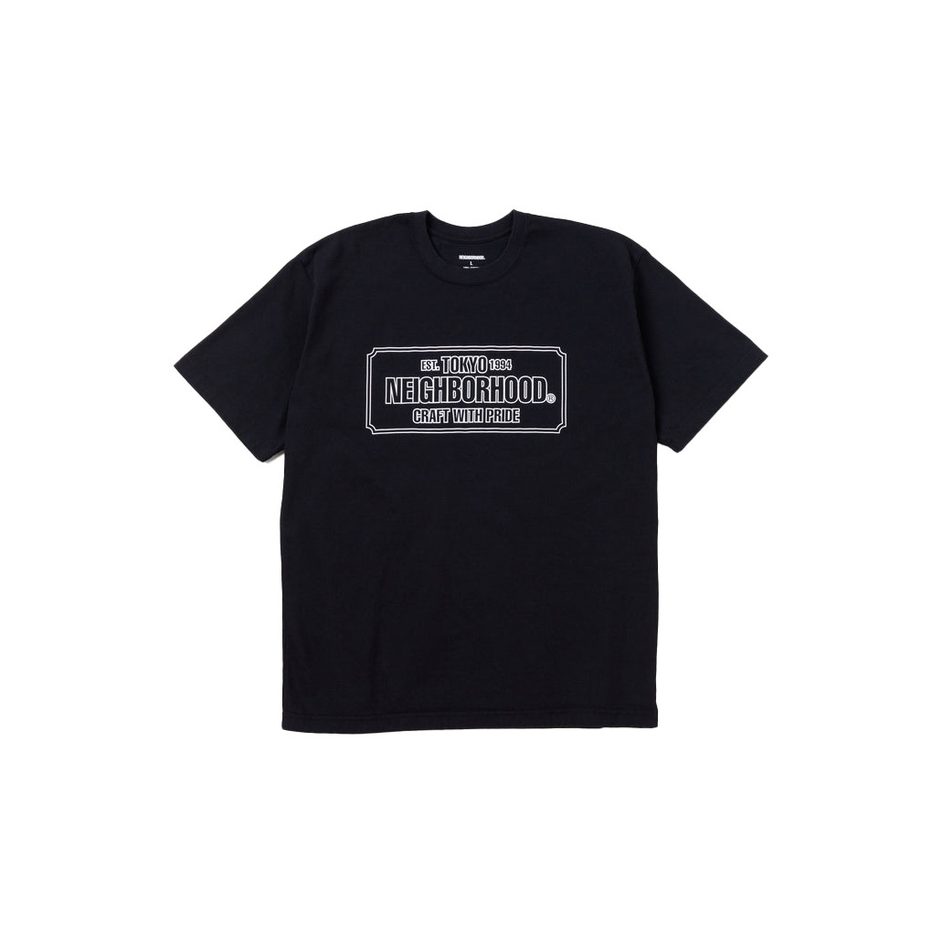 2023AW NEIGHBORHOOD NH TEE SS-1 LOGO NBHD 框框 短T 現貨