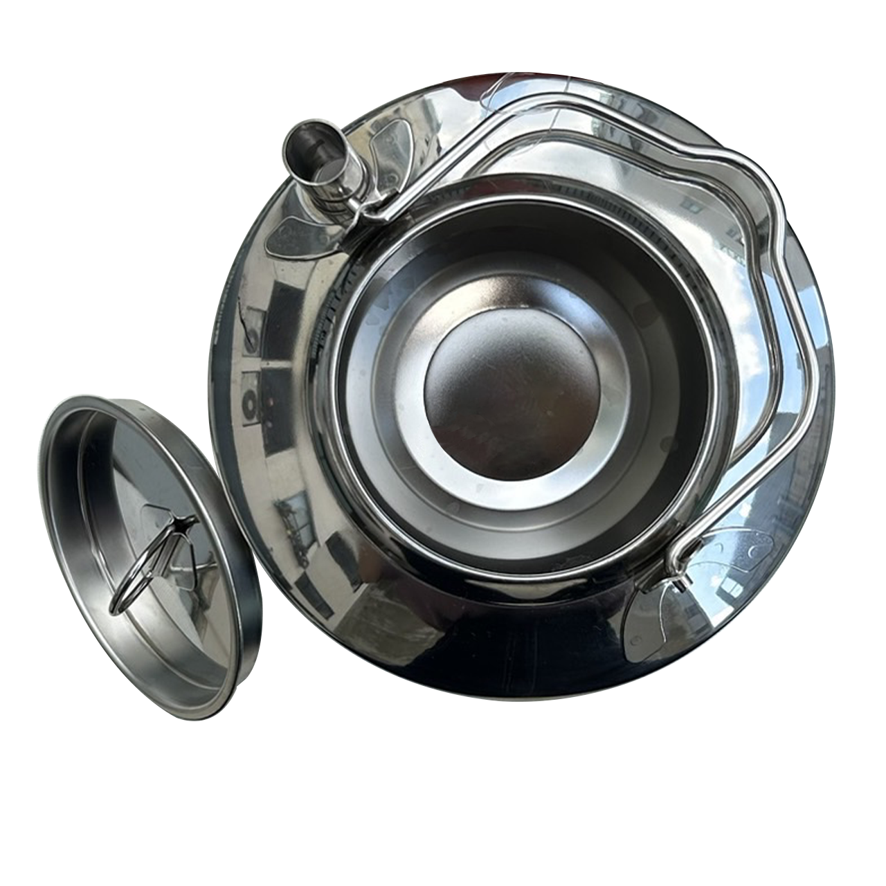 【黎陽】Camping不鏽鋼茶壺1.3L 炊具餐具  51CCPYX407