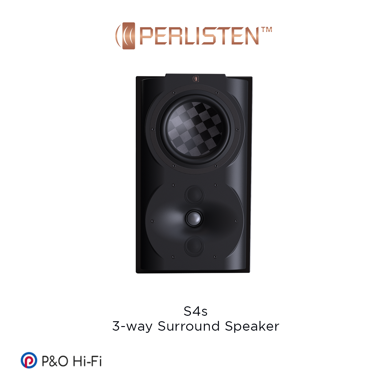 PERLISTEN S4s 3路環繞聲喇叭 (一對)