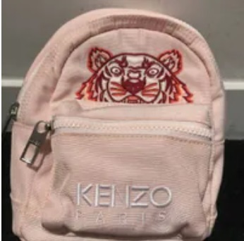 [S] KENZO MINI BACKPACK,PINK, 3612230318298 (SK119)