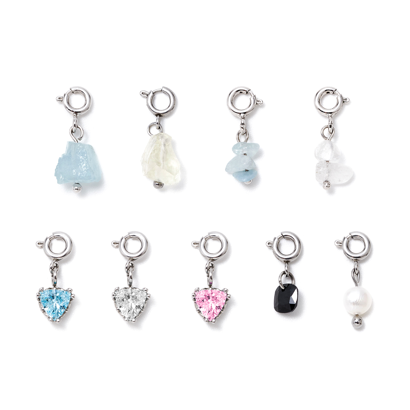 平價飾品,鋼飾,鎖骨鍊,項鍊,礦石,水晶