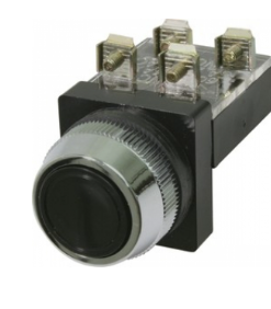 "A&B" 扲手按鈕制NO/NC(黑色)-[FPB-2511B]