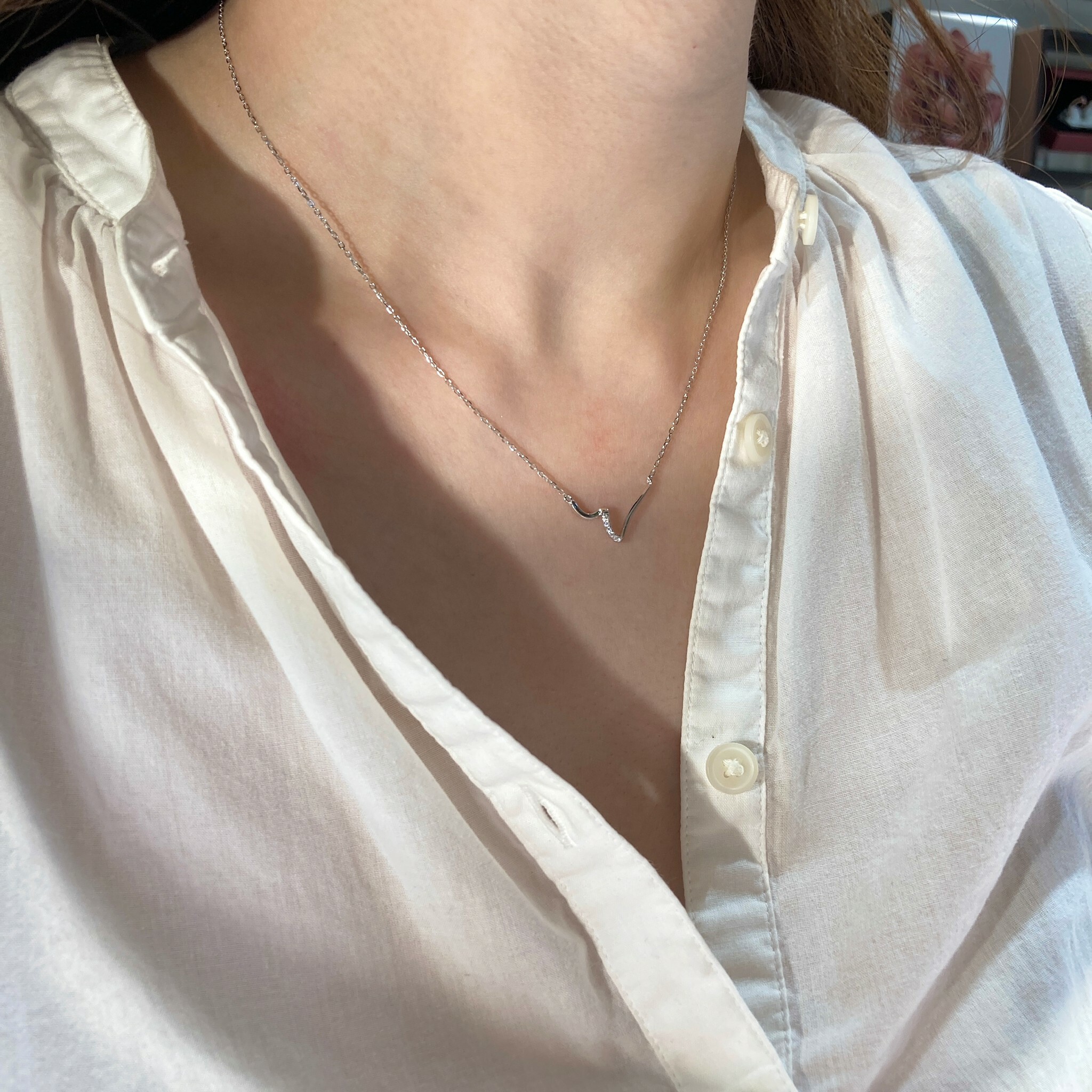 寶石之舞 純銀項鍊