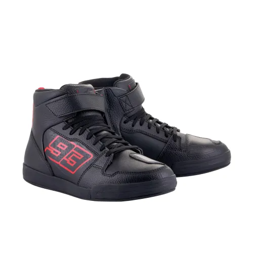 ALPINESTARS MM93 THUNDER RIDING SHOE BLACK BRIGHT RED 黑亮紅 休閒靴