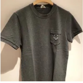 [S] KENZO BIQUE TEE SHIRT,GREY, 755TS001-4BA-97 (SK124)