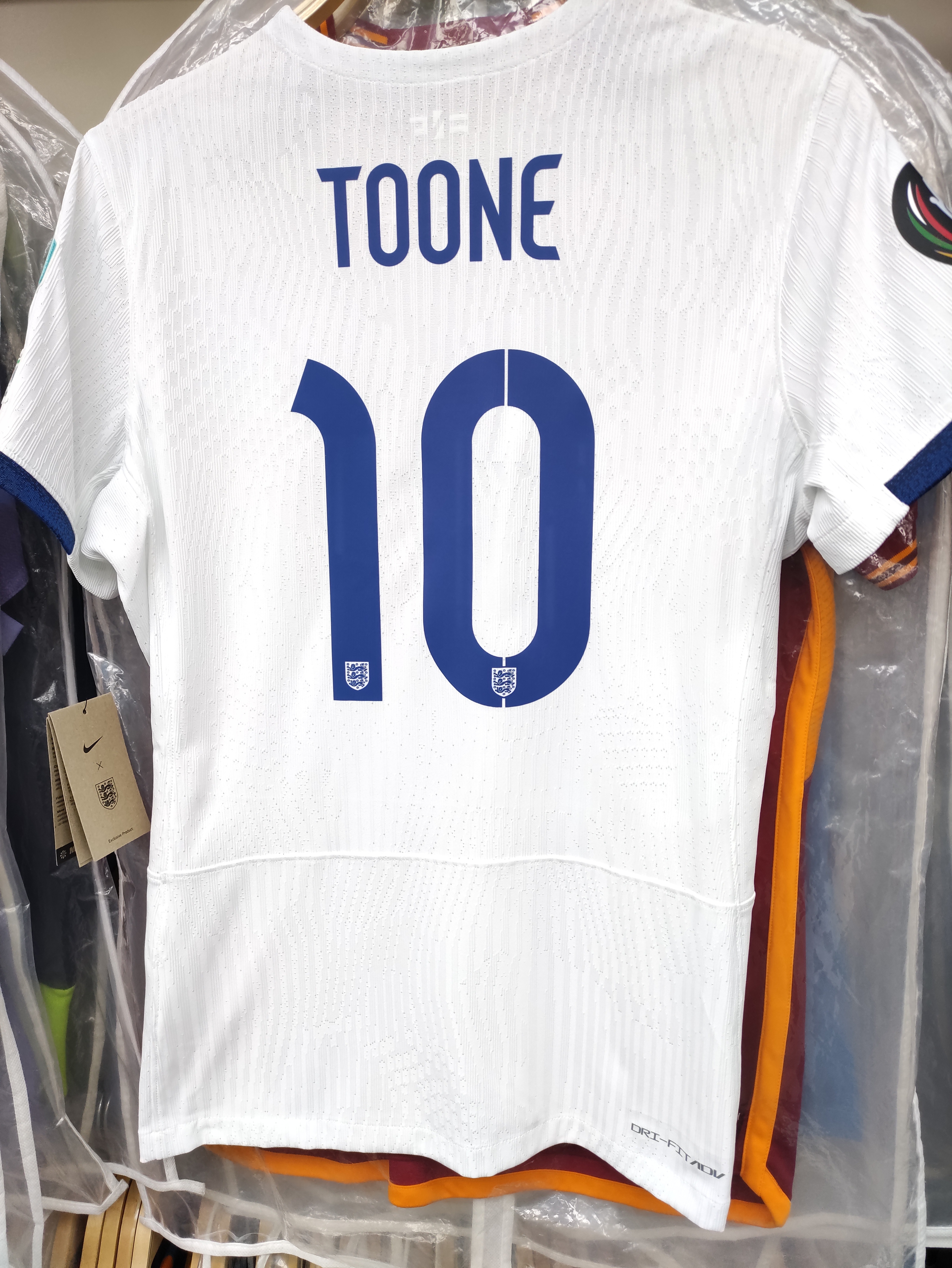 2023女子世界杯英格蘭女足國家隊主場球員版球衣