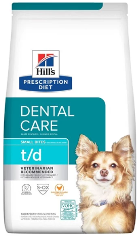 希爾思™處方食品 犬用t/d™ 口腔護理 小顆粒 5lbs [訂貨需時5-7天］