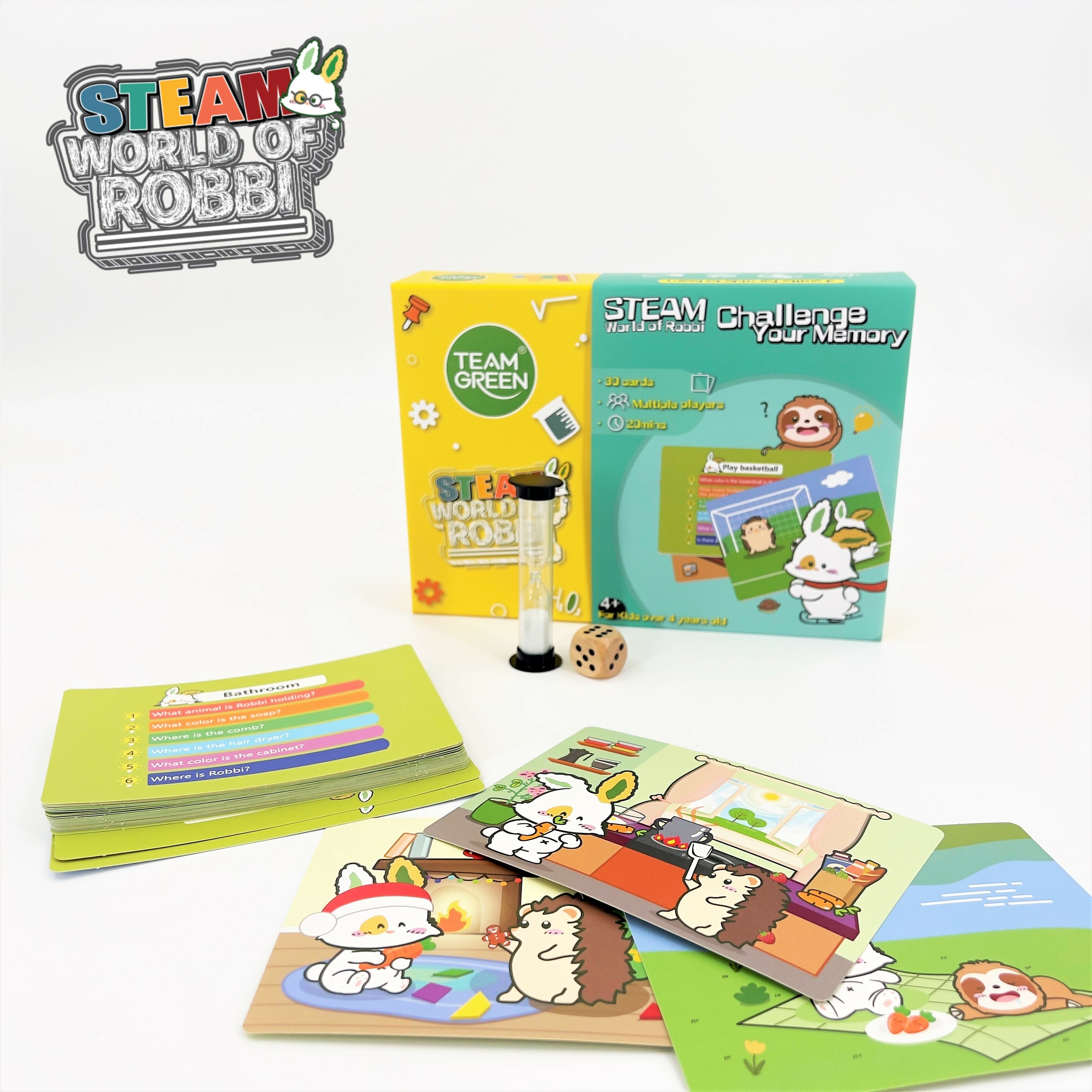 【STEAM World of Robbi 】Challenge Your Memory