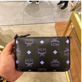 [S] MCM MINI POUCH,DAHLIA PURPLE, 8809735047500 (SMCM69)