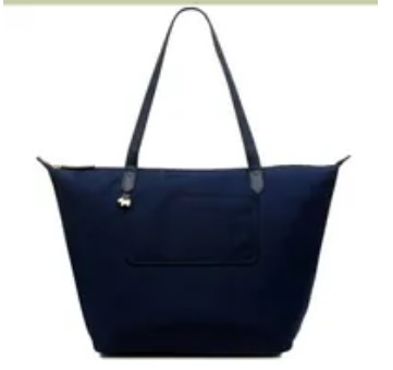 [S] RADLEY LONDON POCKETS ESSENTIALS LARGE ZIPTOP TOTE,NAVY, H1454401 (SR13)