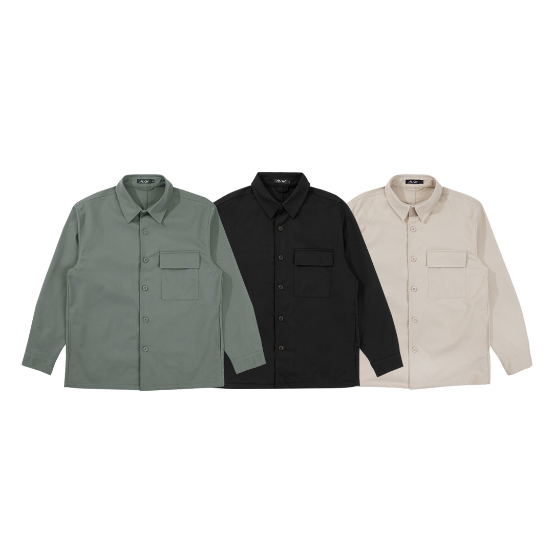 QIAO - 路人紳士 襯衫外搭