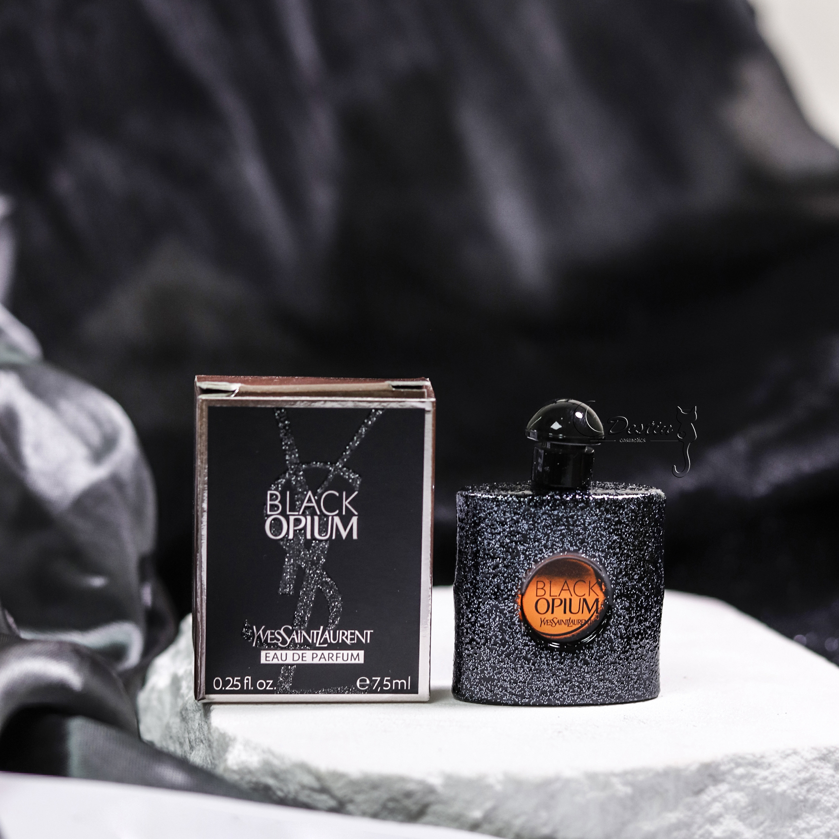 YSL 聖羅蘭黑鴉片Black Opium 女性淡香精7.5mL 沾式全新Q香
