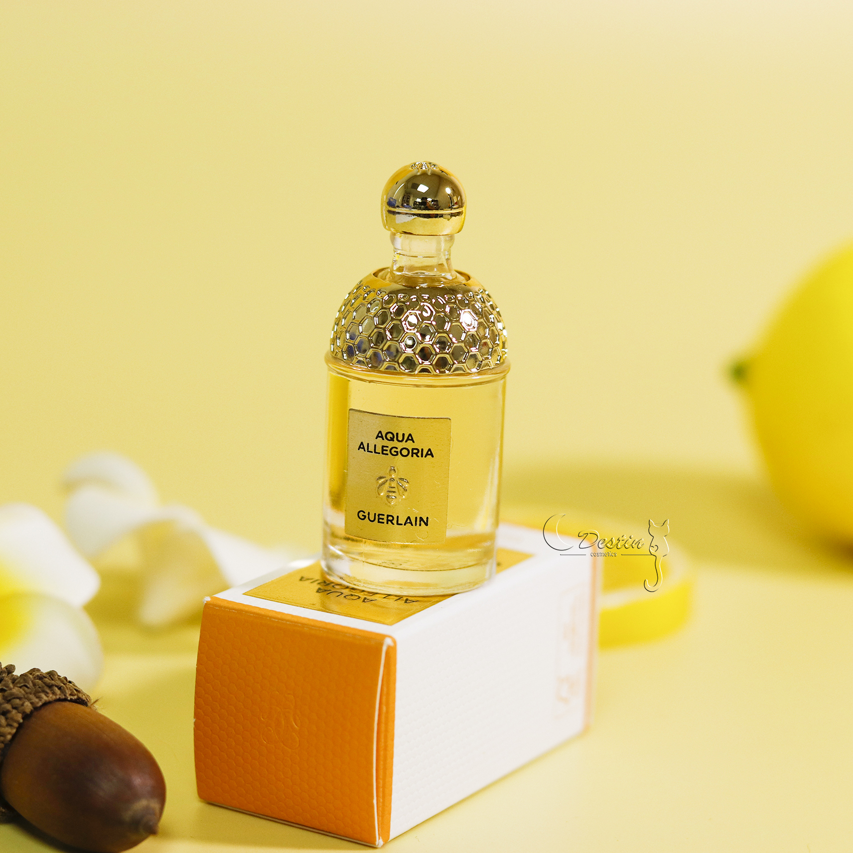 GUERLAIN 嬌蘭花草水語陽光甜橘Mandarine Basilic 女性淡香精7.5mL Q香