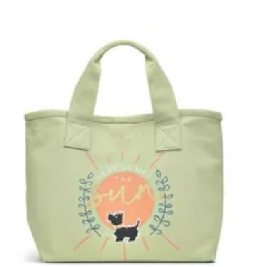 [S] RADLEY LONDON HERE COMES THE SUN SMALL CROOK GRAB,LIGHT GREEN, C8175332 (SR18)