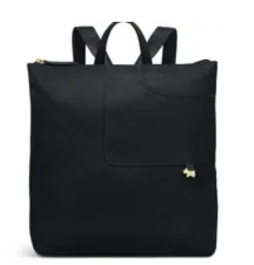 [S] RADLEY LONDON POCKETS ESSENTIAL RESPONSIBLE MEDIUM ZIPTOP BACKPACK,BLACK, H5086001 (SR19)