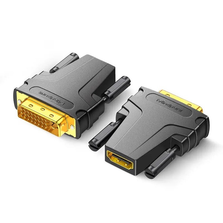 Mindpure DVI 公 to HDMI 母 轉換頭