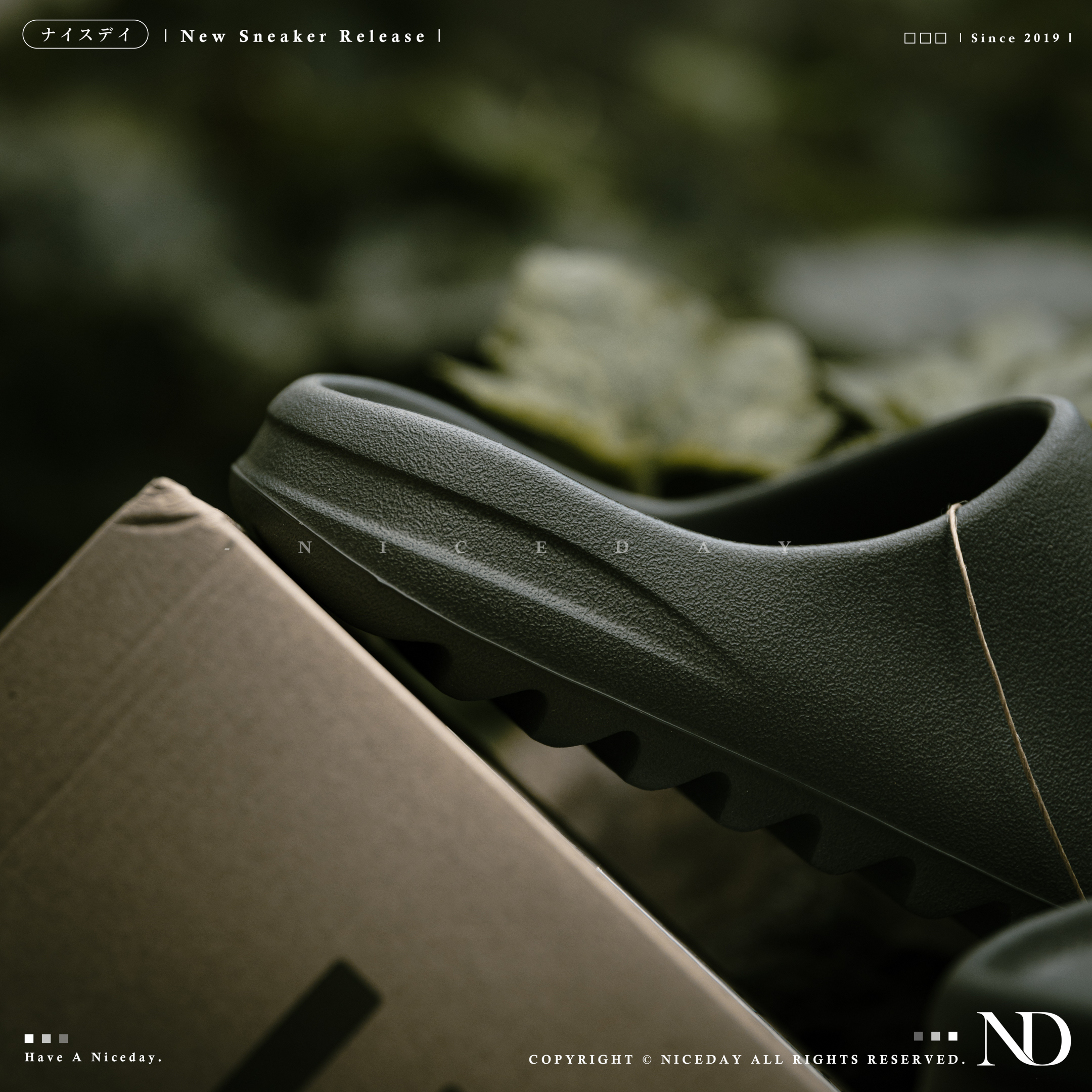 NICEDAY 部分現貨/代購Adidas Yeezy Slide Granite 鋼鐵灰肯爺男女尺寸