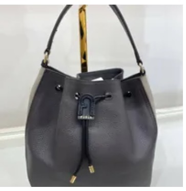 [S] FURLA WB00541 BX0305 1167S ATENA S DRAWSTRING,ASFALTO g+MARMO c +NERO, 8050597101262 (SF215)