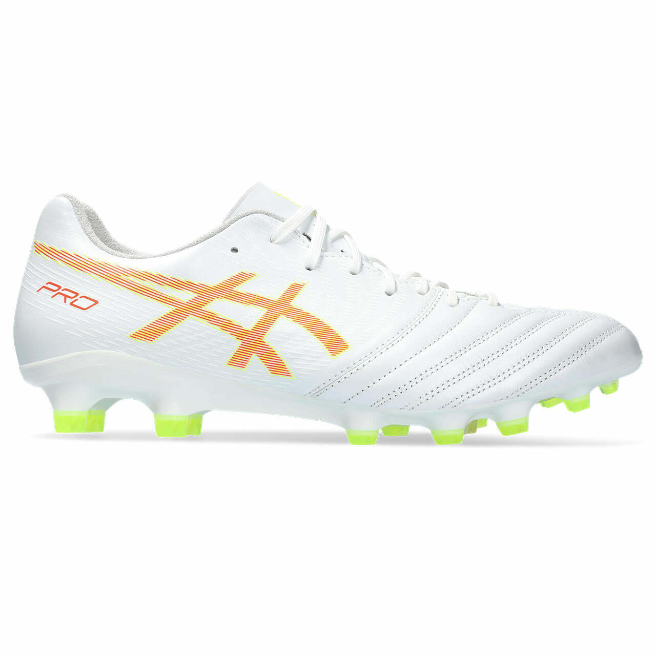 ASICS DS LIGHT X-FLY PRO 2 仿真草地/草地足球鞋 白黃色 (特價貨品，不設退換)