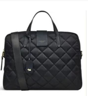 [S] RADLEY LONDON BROCKLEY RESPONSIBLE LARGE ZIPTOP WORKBAG,BLACK, H7659001 (SR27)