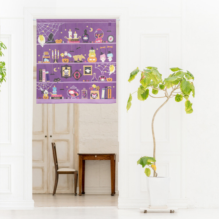 Sanrio 公仔大集合短門簾 85×90cm 萬聖節 #CM23SD-21246