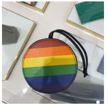 [S] FURLA WB00695 BX0959 LO100 CALIPSO MINI SHOPPER,NERO+MULTI COLOR, 8050597135250 (SF219)