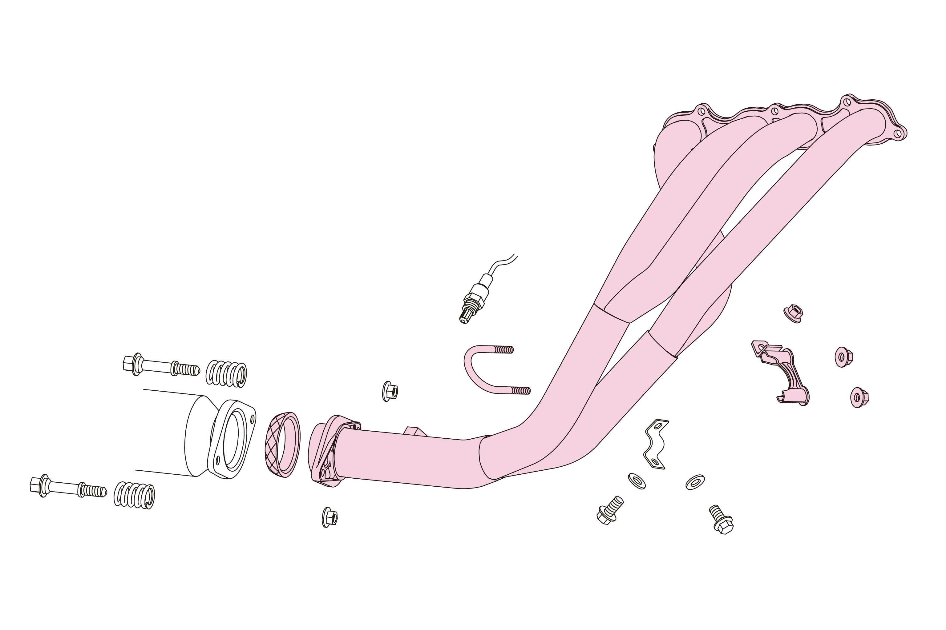 FUJITSUBO SUPER EX 頭段 HONDA S2000 2000-2009