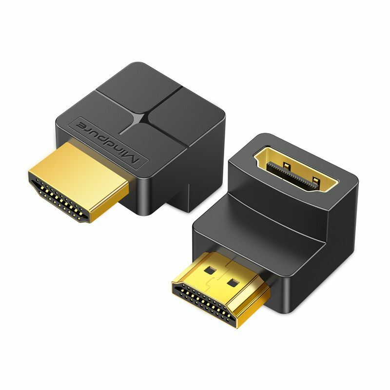 Mindpure HDMI 2.0 4K 90° 轉換頭 (向下方向)